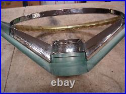 1963 Pontiac Grand Prix Catalina Clear & Blue/Green Steering Wheel Deluxe GM OEM