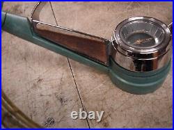 1963 Pontiac Grand Prix Catalina Clear & Blue/Green Steering Wheel Deluxe GM OEM