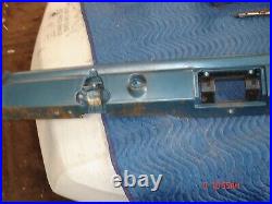 1964 Pontiac Grand Prix Lower Metal Dash Panel & Glove Box Door Nice Shape Blue