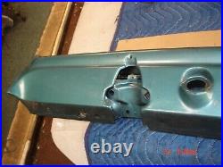 1964 Pontiac Grand Prix Lower Metal Dash Panel & Glove Box Door Nice Shape Teal