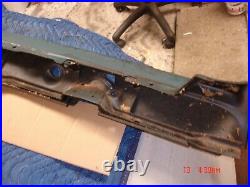 1964 Pontiac Grand Prix Lower Metal Dash Panel & Glove Box Door Nice Shape Teal