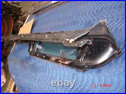 1964 Pontiac Grand Prix Lower Metal Dash Panel & Glove Box Door Nice Shape Teal