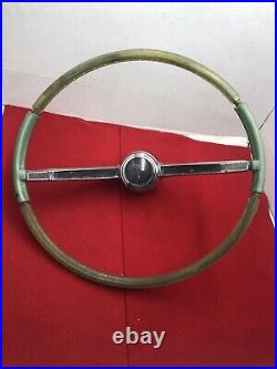 1965 1966 Pontiac Catalina Grand Prix Bonneville 2+2 Steering Wheel & Horn OEM