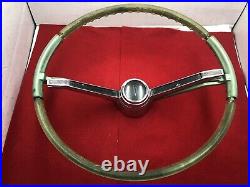 1965 1966 Pontiac Catalina Grand Prix Bonneville 2+2 Steering Wheel & Horn OEM