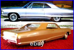 1965 Pontiac Grand Prix Amt Dealer Promo 125 Rare Champagne/tan