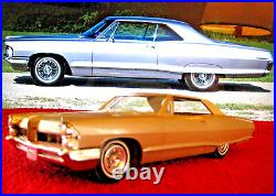 1965 Pontiac Grand Prix Amt Dealer Promo 125 Rare Champagne/tan