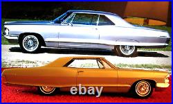 1965 Pontiac Grand Prix Amt Dealer Promo 125 Rare Champagne/tan