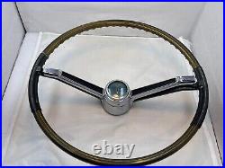 1966 Pontiac Catalina Grand Prix 2 + 2 Steering Wheel Horn Button Center OEM