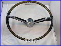 1966 Pontiac Catalina Grand Prix 2 + 2 Steering Wheel Horn Button Center OEM