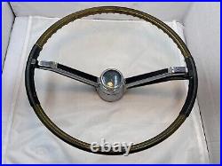 1966 Pontiac Catalina Grand Prix 2 + 2 Steering Wheel Horn Button Center OEM