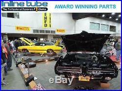 1966 Pontiac GTO Lemans Tempest Chrome Valve Covers Stamped Factory Correct OEM