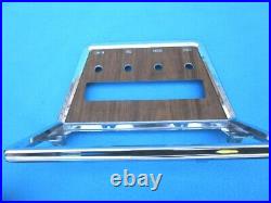 1967-68 Pontiac Grand Prix, Catalina 8 Track Player Chrome Bracket 9788268