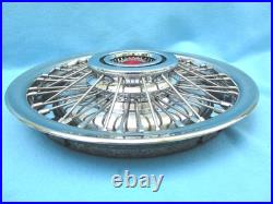 1967-72 Pontiac Firebird, Grand Prix, Tempest Wire Wheel Hubcaps (NOS) Set/4