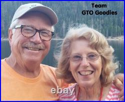 1967-72 Pontiac Firebird, Grand Prix, Tempest Wire Wheel Hubcaps (NOS) Set/4