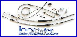 1968-72 Pontiac GTO GS T400 Complete Parking Brake Emergency Cable Kit OE Steel