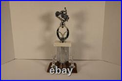 1968 Motorcycle Daredevil GARY WELLS Personal Motocross Race Trophy! Owned (COA)