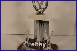 1968 Motorcycle Daredevil GARY WELLS Personal Motocross Race Trophy! Owned (COA)