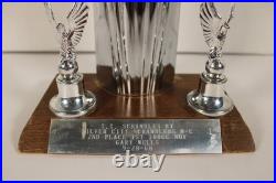 1968 Motorcycle Daredevil GARY WELLS Personal Motocross Race Trophy! Owned (COA)