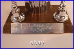 1968 Motorcycle Daredevil GARY WELLS Personal Motocross Race Trophy! Owned (COA)