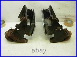 1968 Pontiac Grand Prix Orig Lh & Rh Hide-a-way Headlight Doors Frames 68 B-body