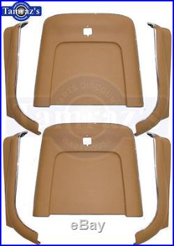 1969-1972 GM A Body Front Bucket Seat Bottom & Back Panel Set 6 Pieces New