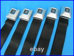 1969-72 GTO, Chevelle, Impala, Nova, 442, Buick GM Logo Deluxe Seat Belt Set