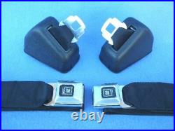 1969-72 GTO, Chevelle, Impala, Nova, 442, Buick GM Logo Deluxe Seat Belt Set