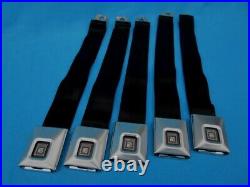 1969-72 GTO, Chevelle, Impala, Nova, 442, Buick GM Logo Deluxe Seat Belt Set