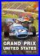 1969 F1 United States Grand Prix Poster A3 size Watkins Glen Reproduction Unused