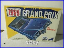 1969 Mpc Pontiac Grand Prix 3 In 1 Customizing Original Issue Model Kit