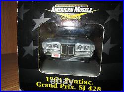 1969 Pontiac Grand Prix SJ 428 1/18 American Muscle Elite 33728 mint chase 69