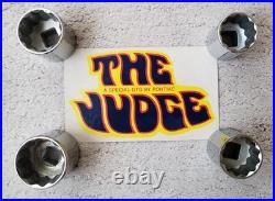 1969 Pontiac Wide Track Tigers Poster Set GTO Judge Firebird Grand Prix Mint