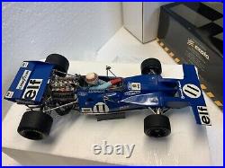 1971 Monaco Winner Tyrrell #11 Grand Prix F1 Racer. NIB with Driver