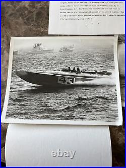 1972 Hennessy Grand Prix NY Offshore Powerboat Racing Media Information Kit