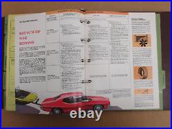 1972 Pontiac Dealer Album Product guide book Firebird Bonneville Grand Prix