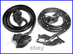 1973-1977 Pontiac Grand Prix 2 door new rubber door weatherstrip seals, pair