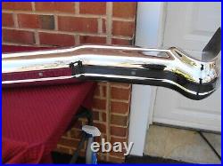 1973 Pontiac Grand Prix Nos Chrome Rear Bumper Gm Pt# 491369