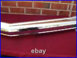 1973 Pontiac Grand Prix Nos Chrome Rear Bumper Gm Pt# 491369