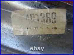 1973 Pontiac Grand Prix Nos Chrome Rear Bumper Gm Pt# 491369