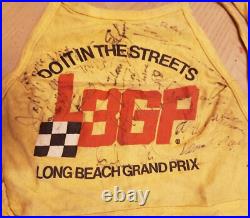 1975 Drivers Autographed 1st Long Beach Grand Prix