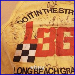 1975 Drivers Autographed 1st Long Beach Grand Prix