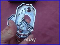 1978-80 Pontiac Grand Prix trunk lock emblem assembly, NOS! 20048501 deck lid