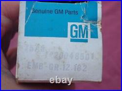 1978-80 Pontiac Grand Prix trunk lock emblem assembly, NOS! 20048501 deck lid