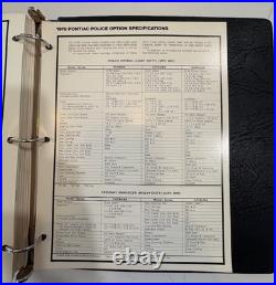1978 Pontiac SALES EDITION Showroom Product Manual Firebird Trans Am Grand Prix