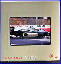 1979 35mm Slide Long Beach Grand Prix #1 Mario Andretti Lotus NO WHEELS Kodak