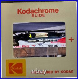 1979 35mm Slide Long Beach Grand Prix #1 Mario Andretti Lotus NO WHEELS Kodak