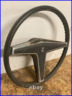 1979-81 Grand Prix Steering Wheel Black 3 Spoke