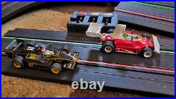 1979 Aurora AFX Mario Andretti Challenge Grand Prix Intl HO Slot Car Race Set