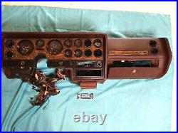 1981 1986 Pontiac Grand Prix Dash Board + Wiring + Gauges + Bezel NICE