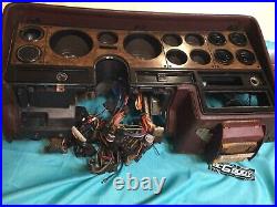 1981 1986 Pontiac Grand Prix Dash Board + Wiring + Gauges + Bezel NICE